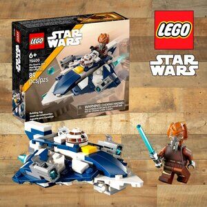 LEGO Star Wars: Plo Koon's Jedi Starfighter™ Microfighter Set #75400 (89 Pcs)